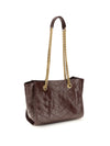 small niki leather tote bag