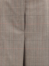 ROHE 36 prince of wales wide leg pants