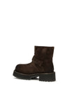 venom mini waxed suede calf leather ankle boots