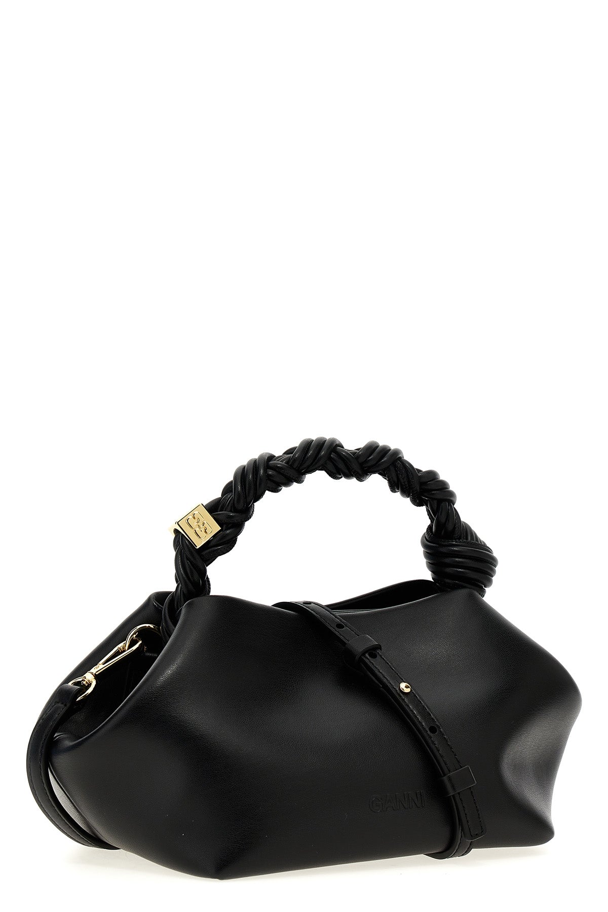 bou handbag in leather-effect fabric