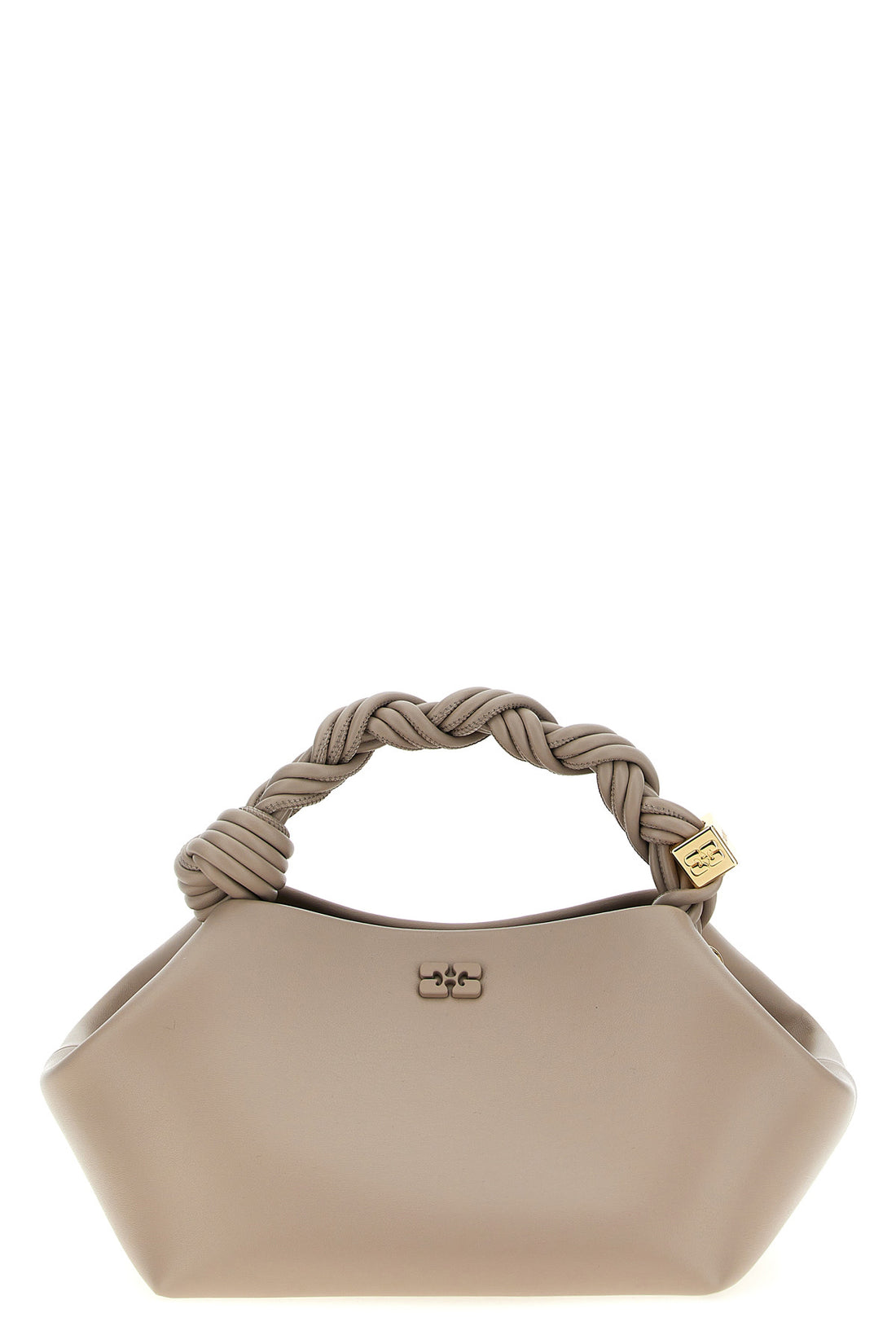 GANNI OS small ganni bou handbag in leather-effect fabric