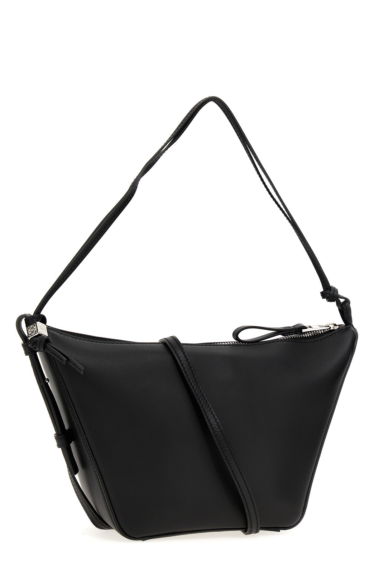 mini hammock hobo leather shoulder bag