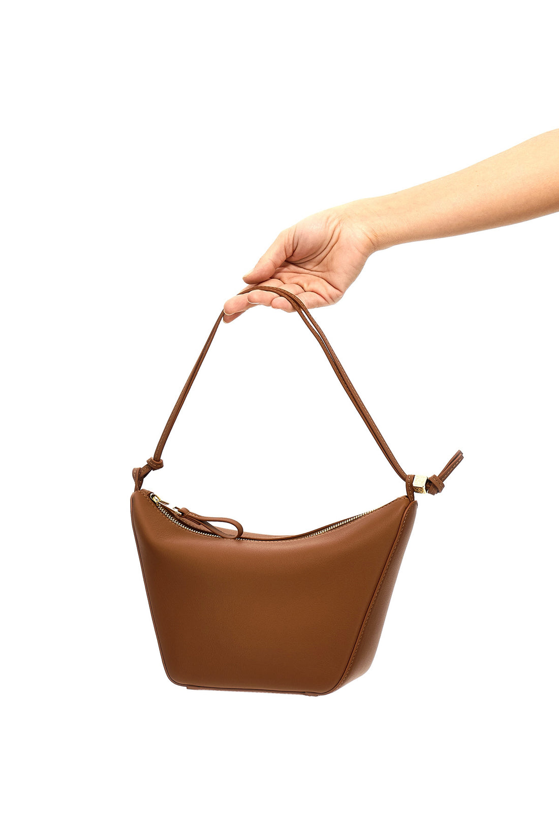 LOEWE OS mini hammock hobo leather shoulder bag