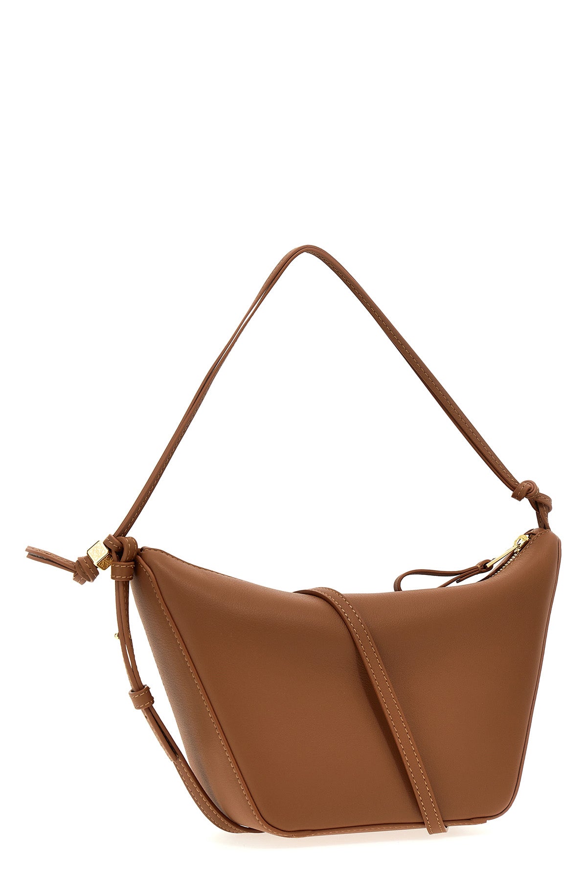 mini hammock hobo leather shoulder bag