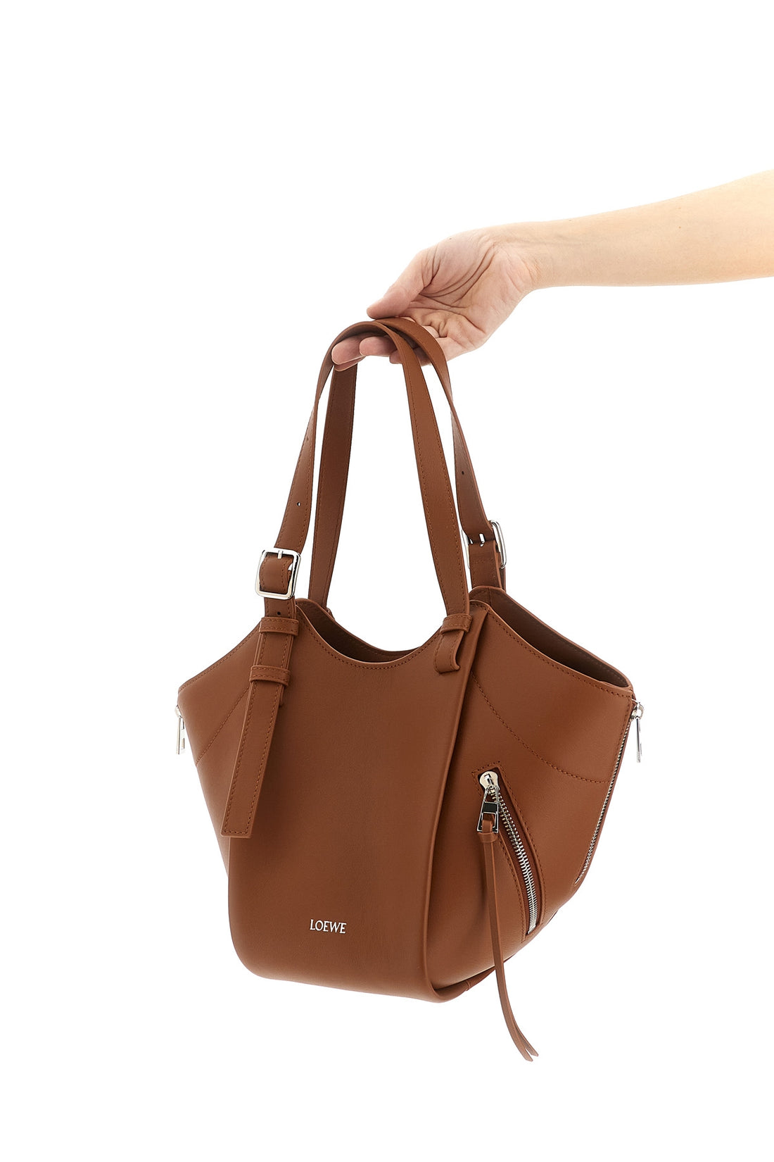 LOEWE OS hammock flip classic calf leather shoulder bag