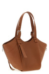 hammock flip classic calf leather shoulder bag