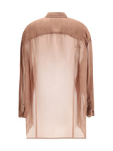 DARKPARK M keanu silk organza shirt