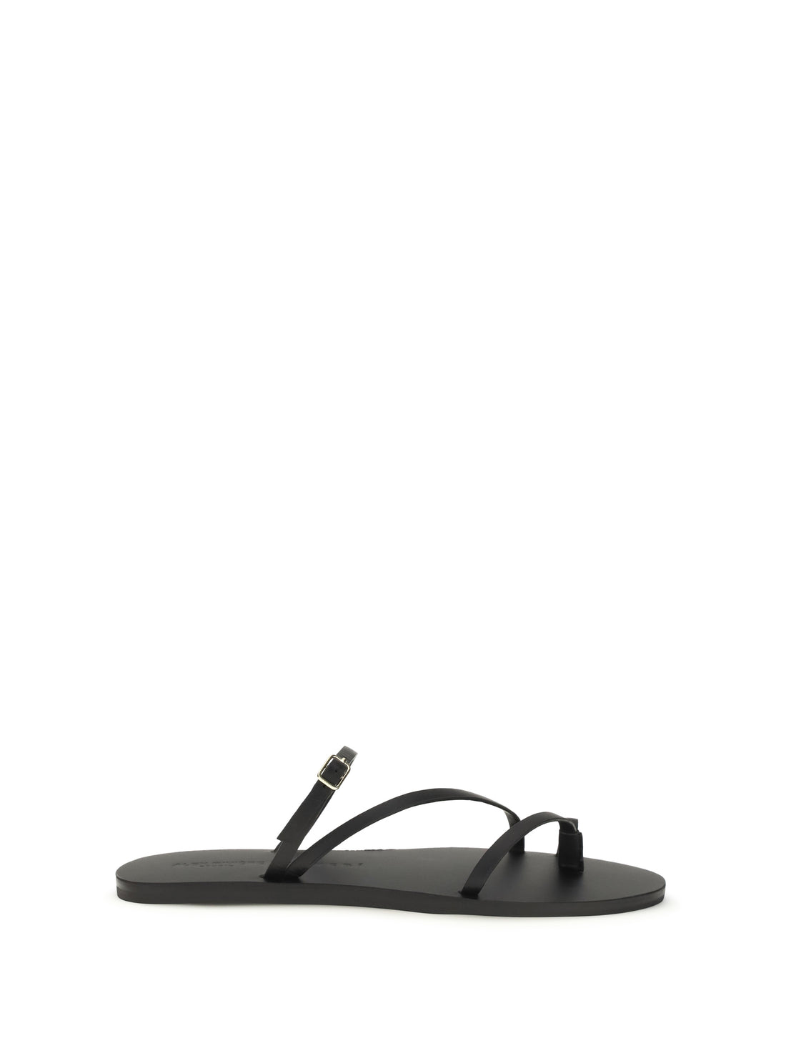 MANEBI 38 giorgia leather strappy sandals