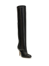 leather high boots