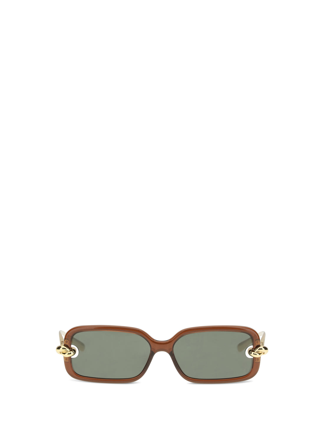 BOTTEGA VENETA OS knot rectangular sunglasses