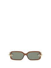 BOTTEGA VENETA OS knot rectangular sunglasses
