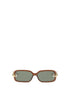 BOTTEGA VENETA OS knot rectangular sunglasses