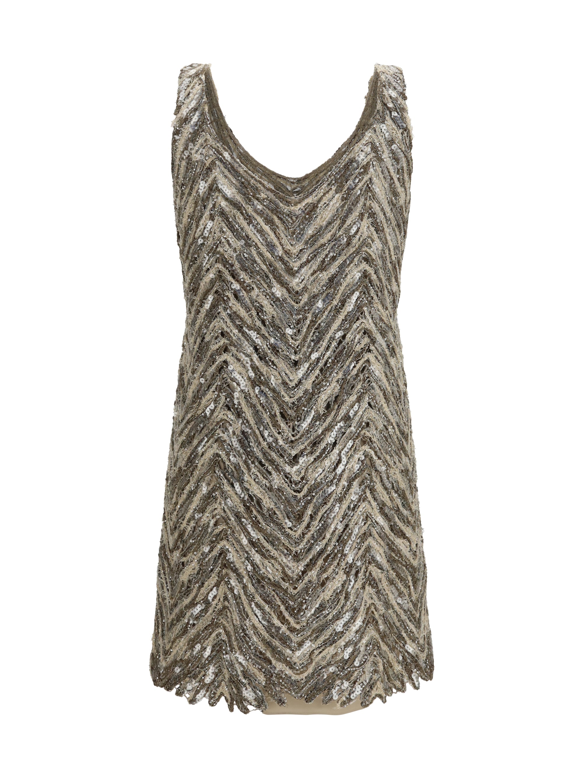 short sequin dress