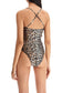 one-piece leopard print swimsuit