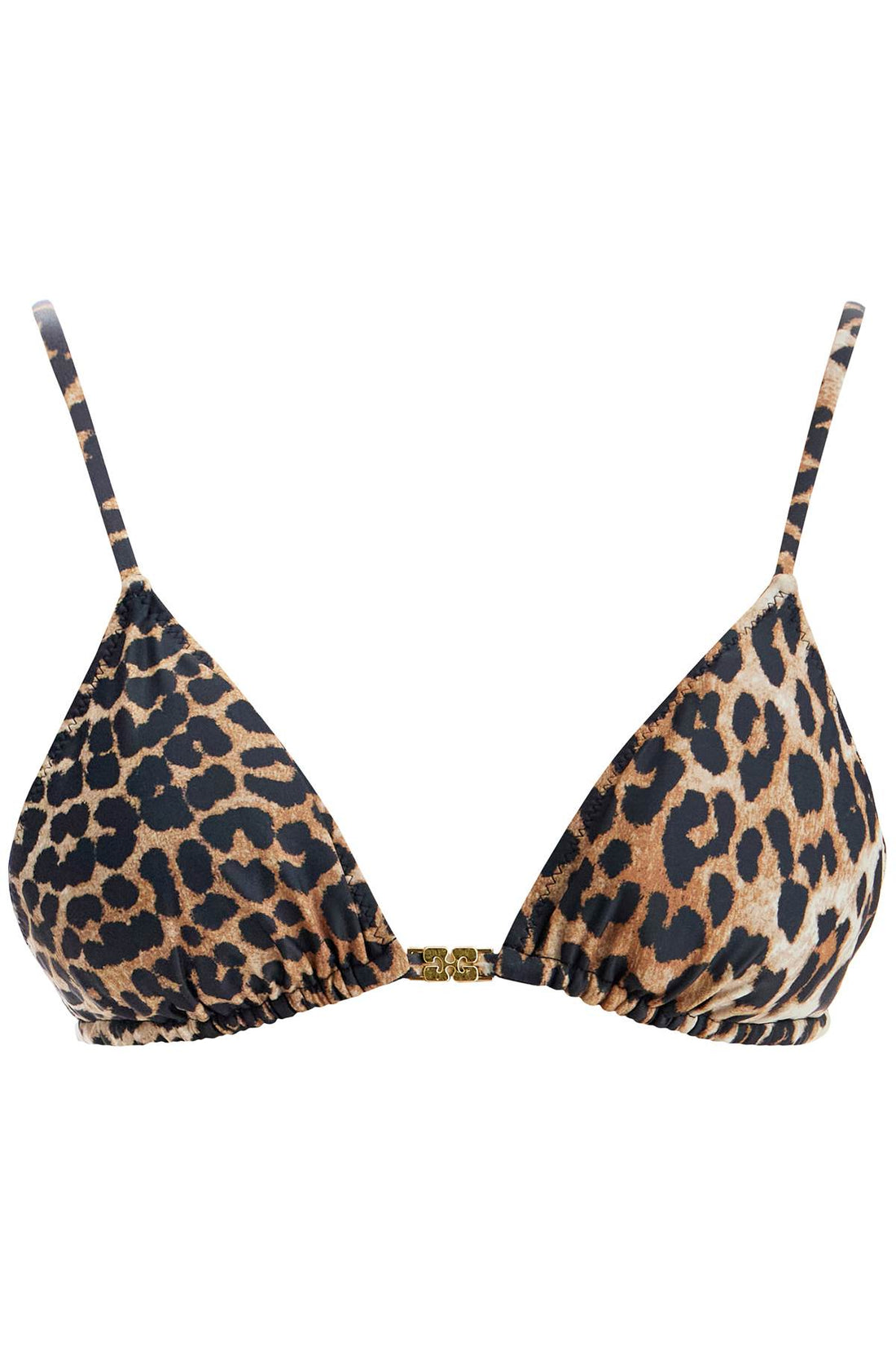 &quot;leopard print bikini top