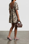 small bou leather and leather-effect fabric handbag