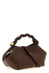 small bou leather and leather-effect fabric handbag