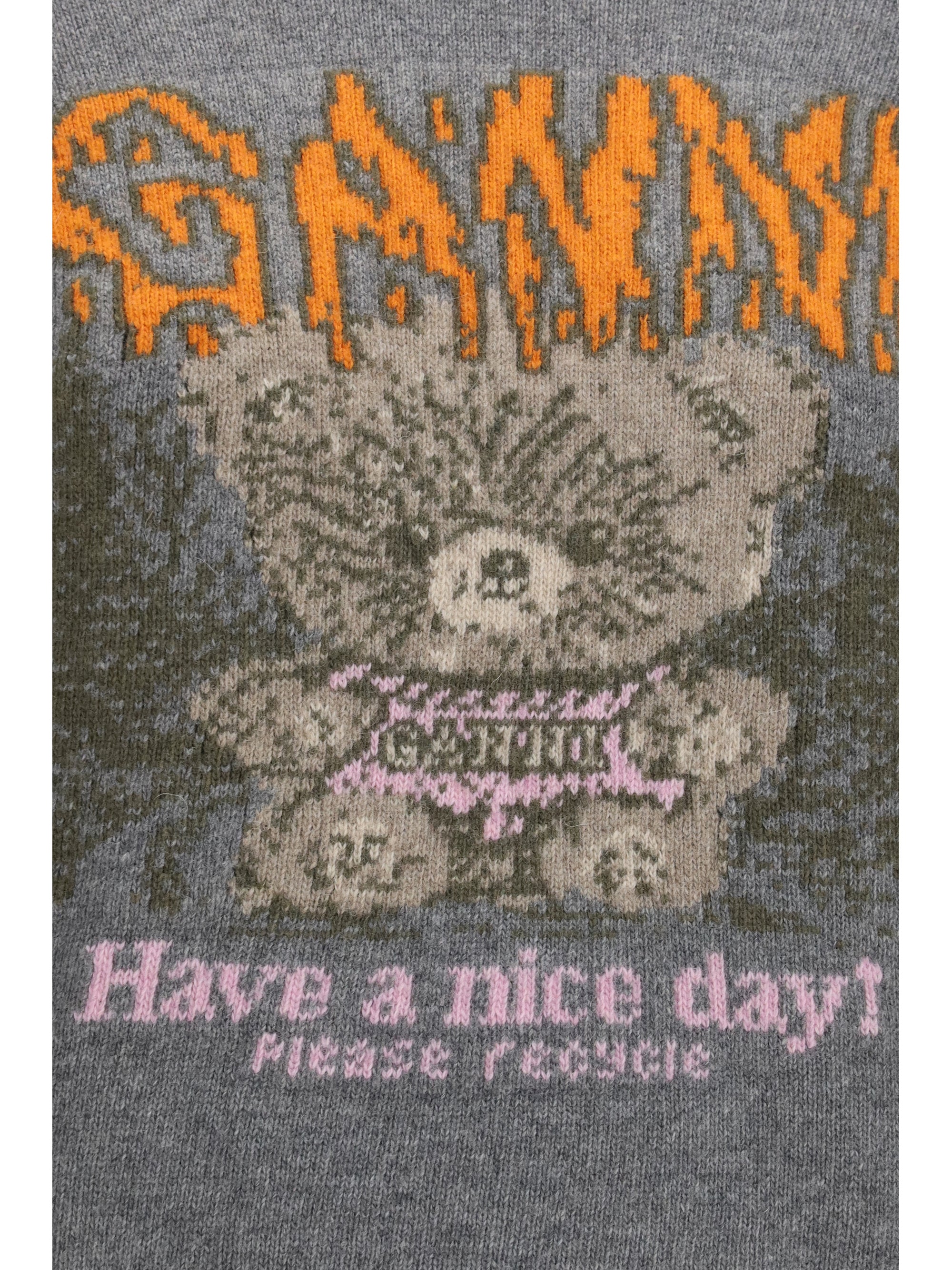 teddy wool crewneck sweater