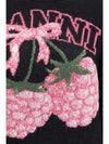 raspberry detail sweater
