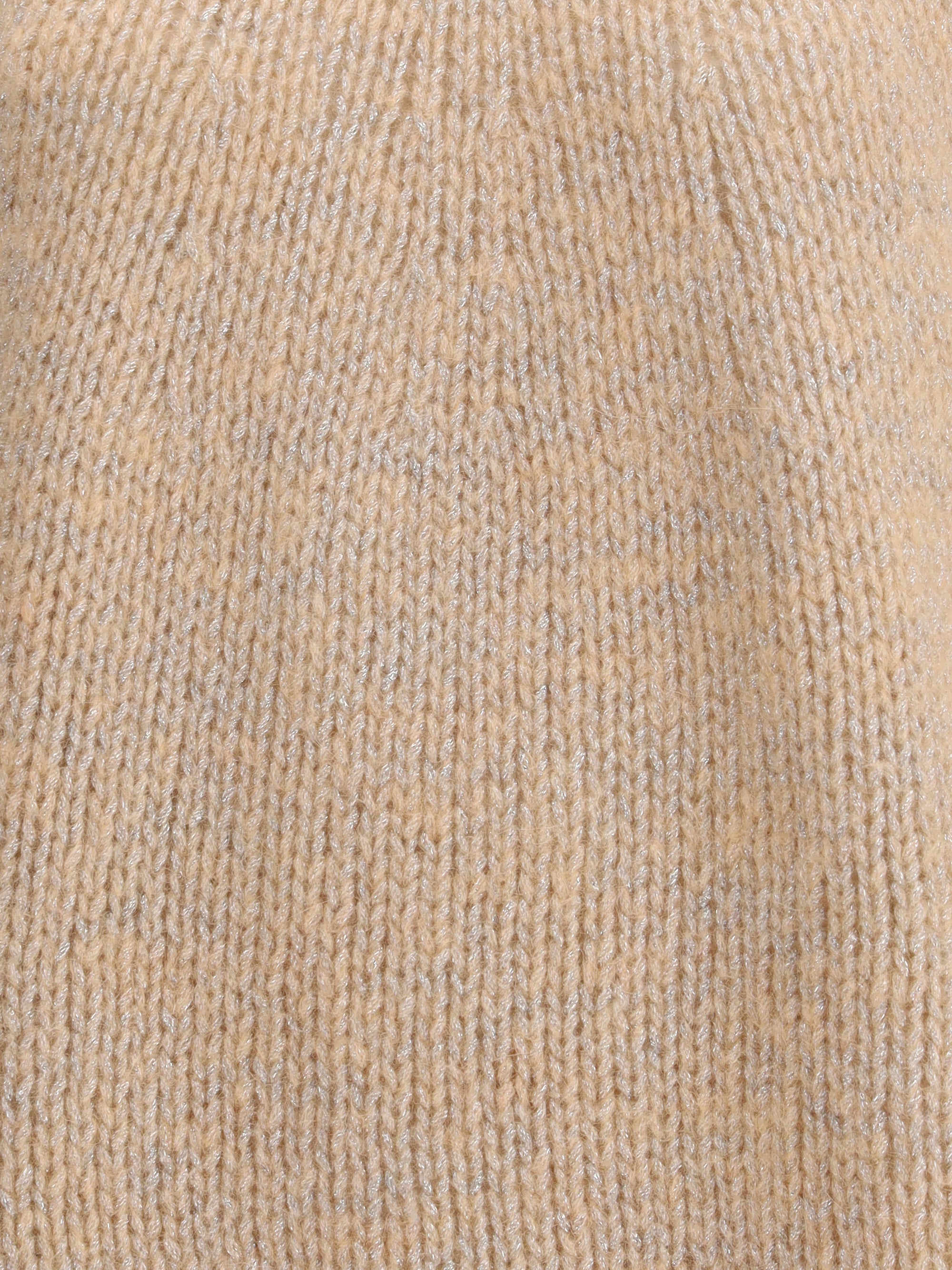 FORTE_FORTE 0 perforated rib-knit pattern sweater
