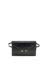 crocodile print shoulder bag