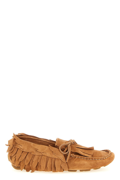 suede loafers