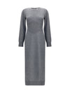 long knit dress