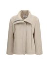 high-collar jacket