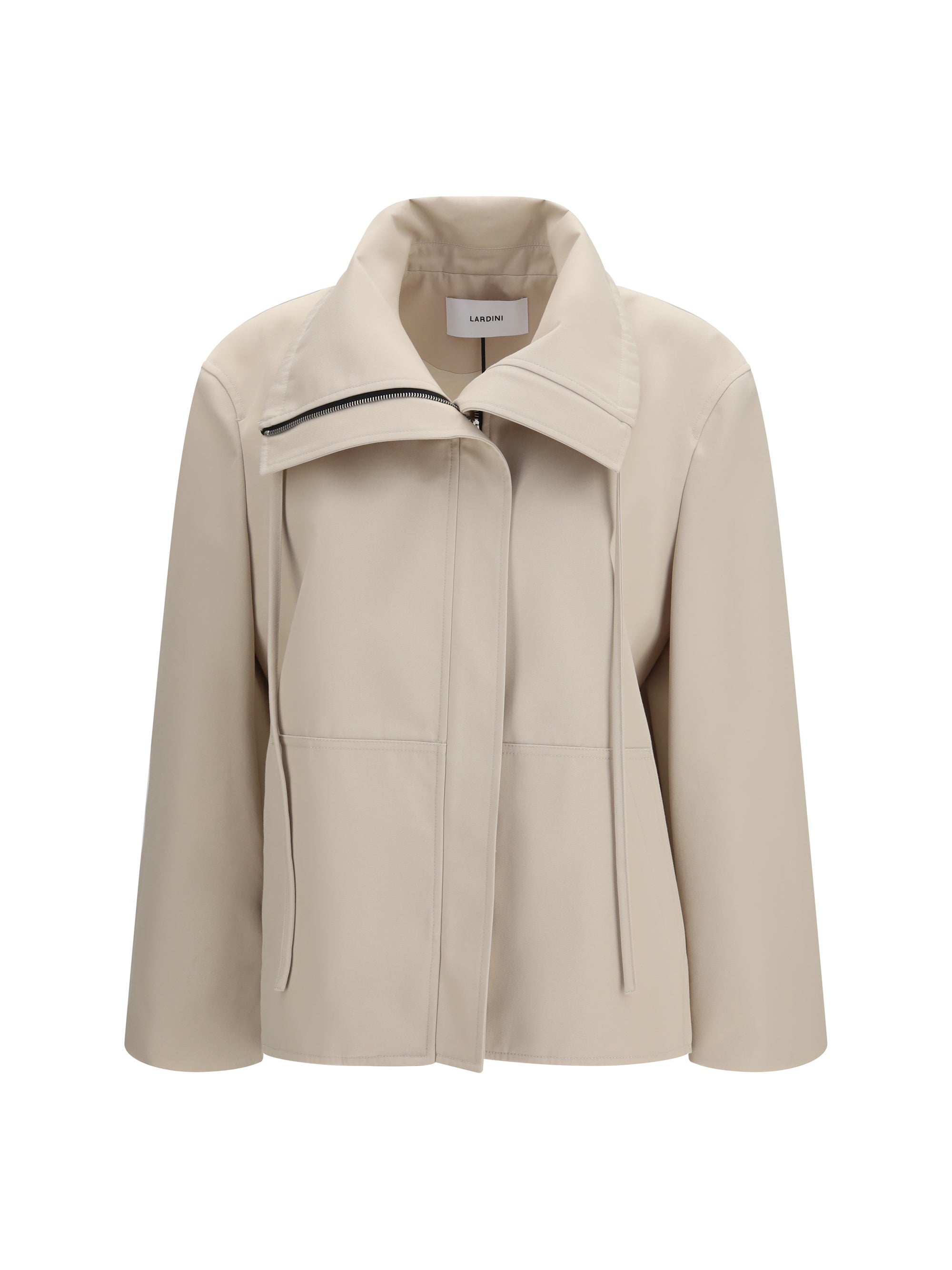 high-collar jacket