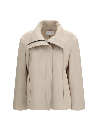 high-collar jacket