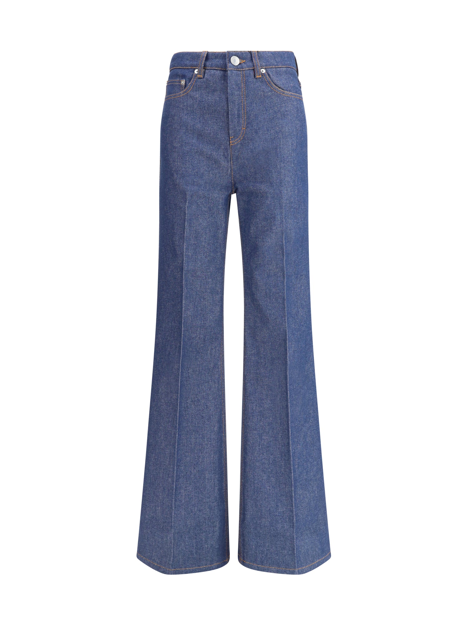AMI PARIS 25 flare fit jeans in raw