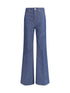 AMI PARIS 25 flare fit jeans in raw