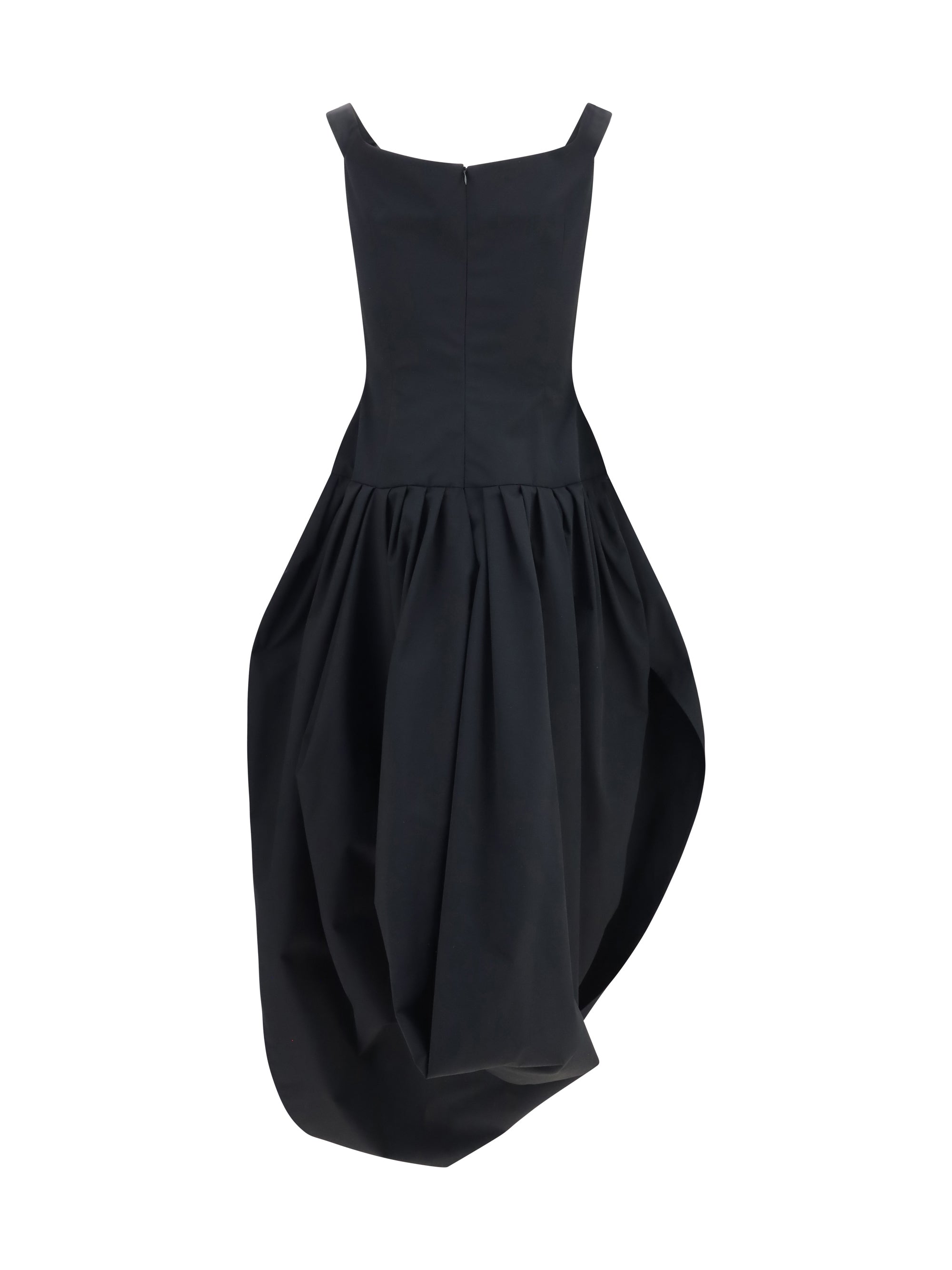 off-the-shoulder midi dress