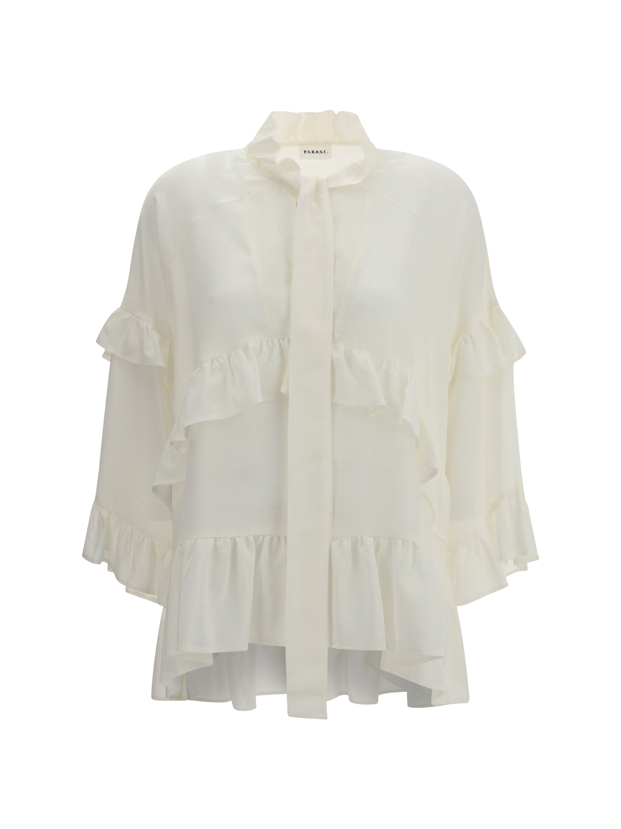 P.A.R.O.S.H. S ruffle blouse