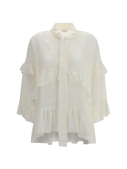 P.A.R.O.S.H. S ruffle blouse