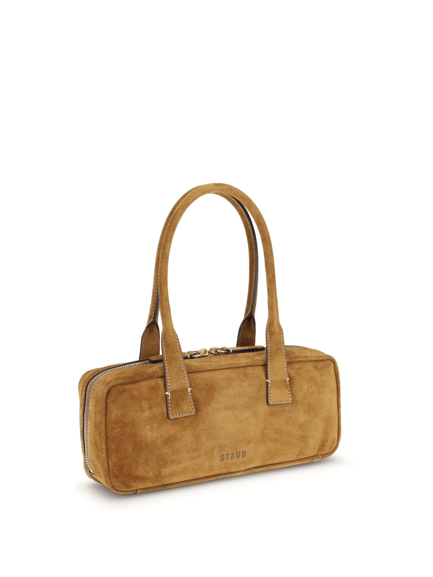 STAUD OS dude suede shoulder bag