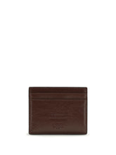 PINKO OS shiny leather card holder