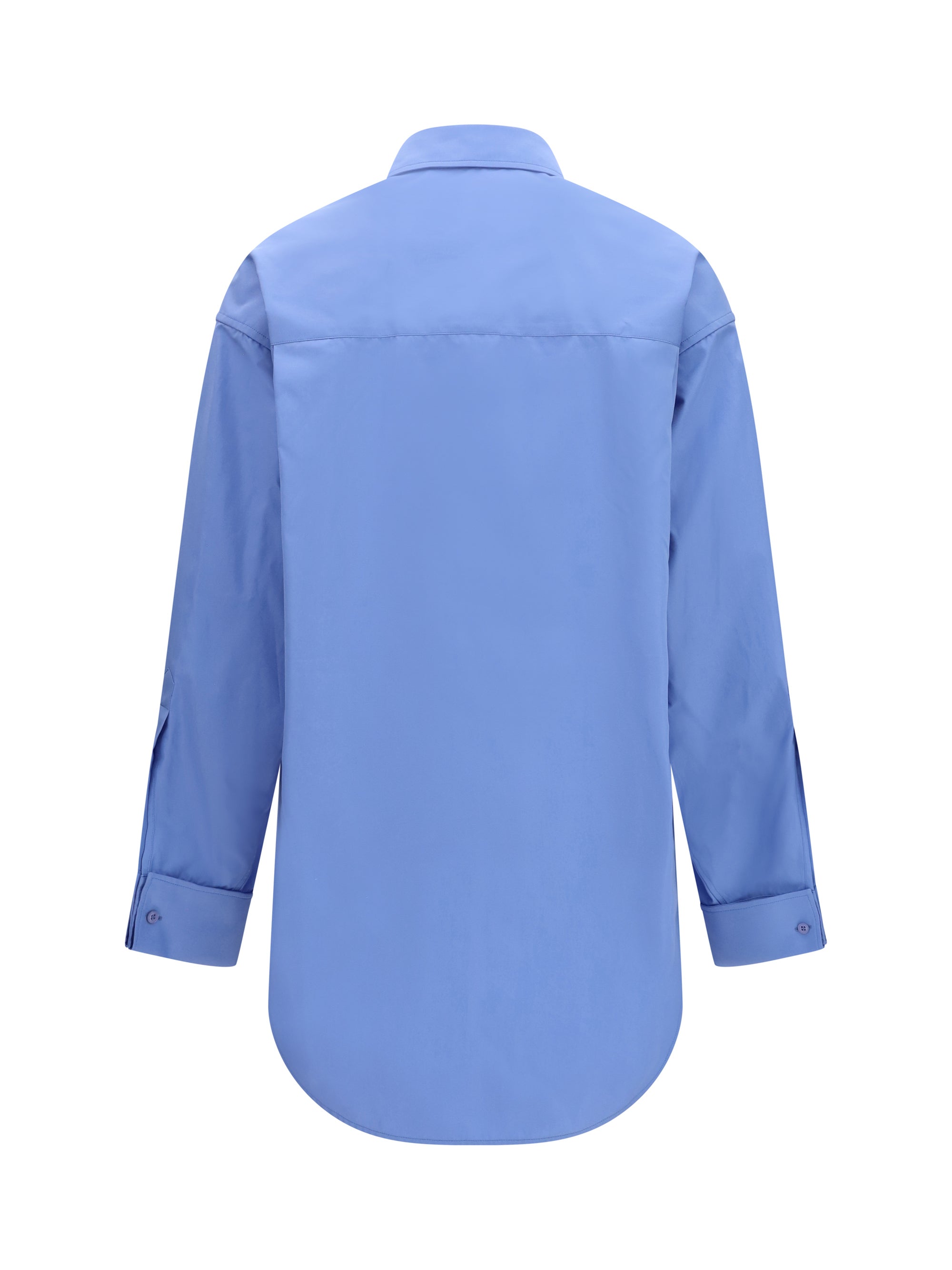 asymmetric long-sleeve shirt