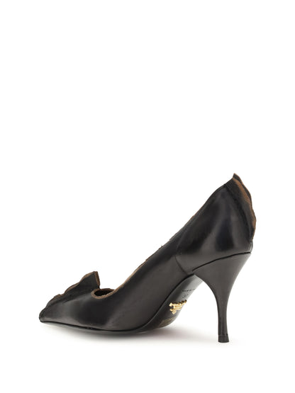 leather pumps