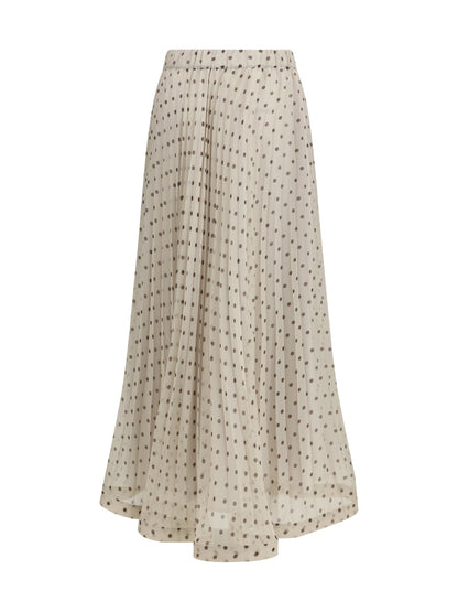 P.A.R.O.S.H. M long chiffon skirt