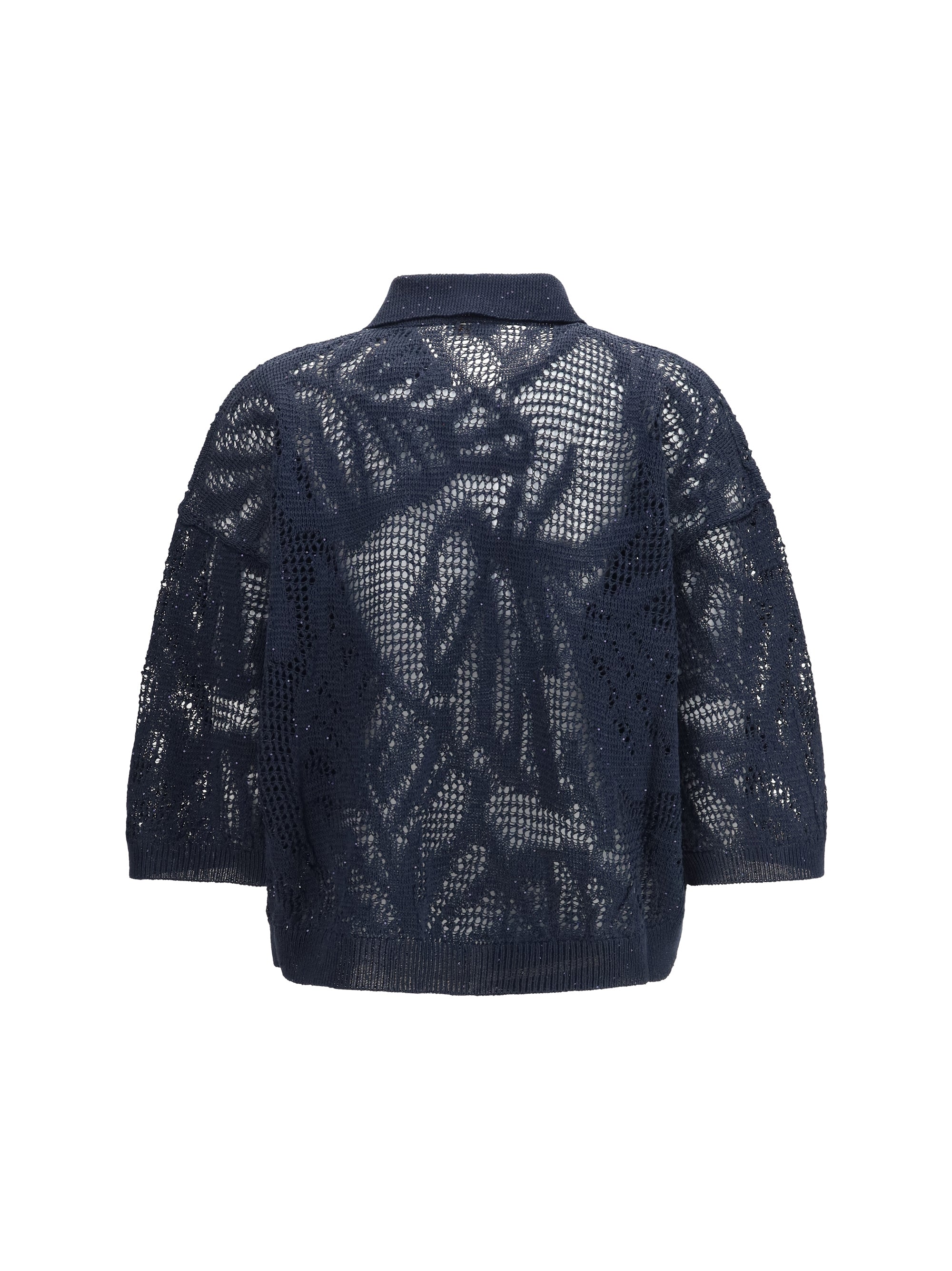 BRUNELLO CUCINELLI L dazzling water lillies polo shirt