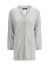 cardigan in fine knit with a v-neckline
