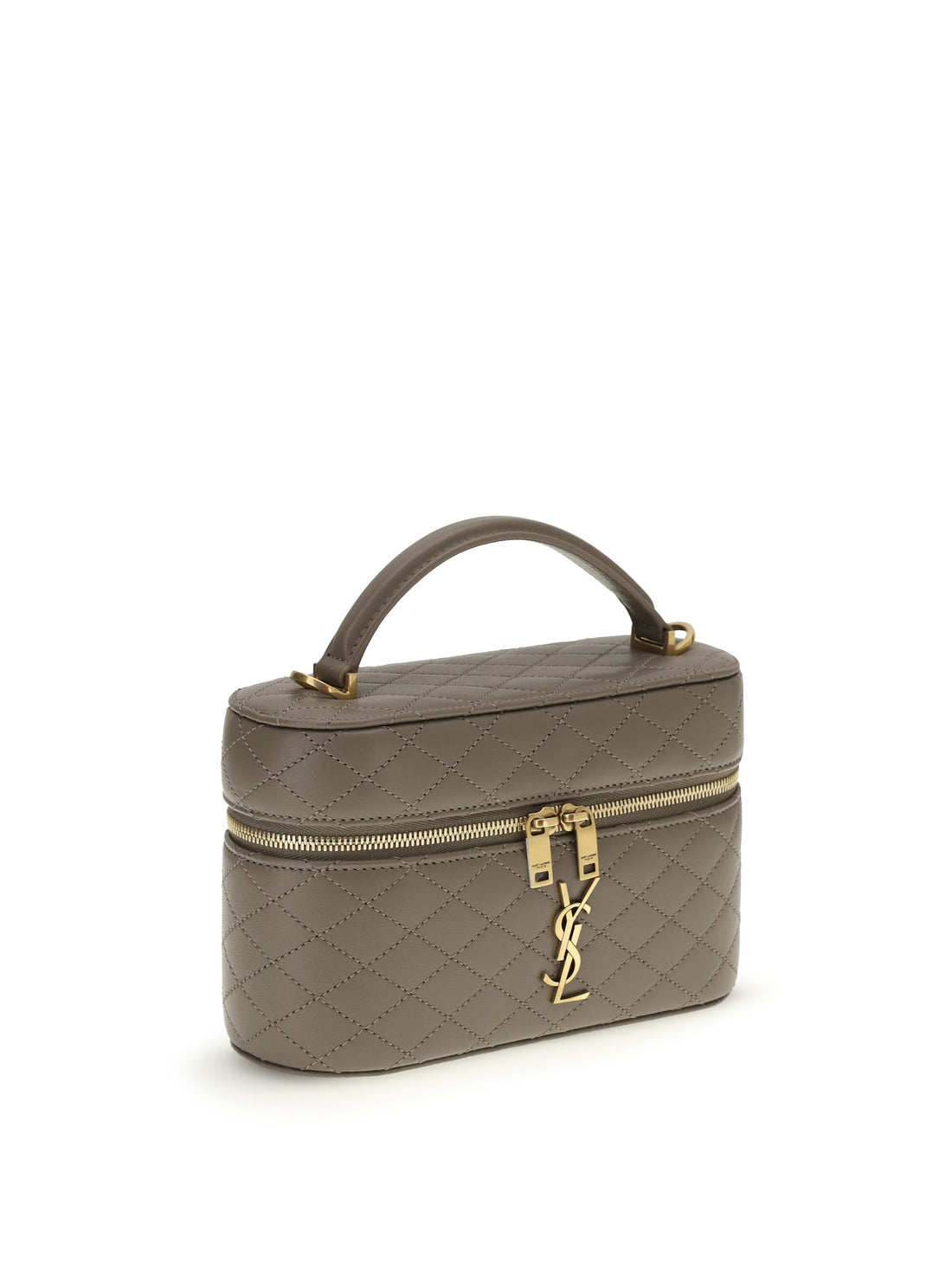 SAINT LAURENT OS vanity gaby leather handbag