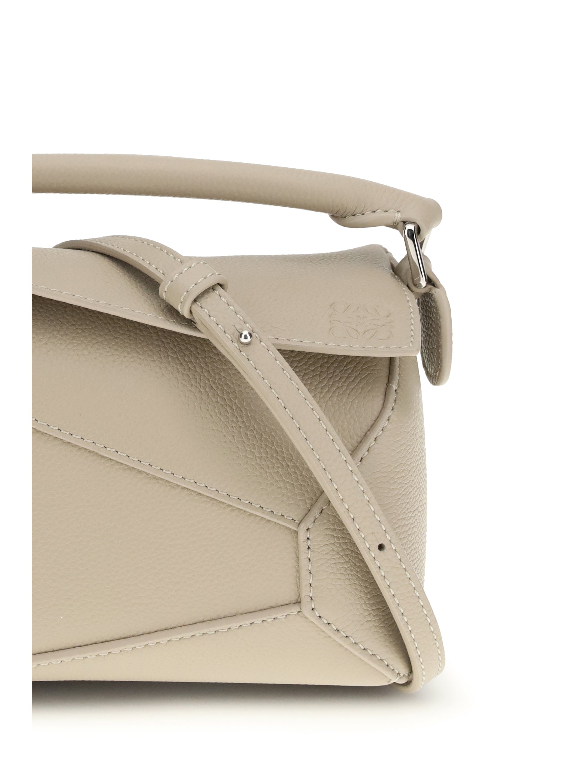 puzzle edge mini handbag