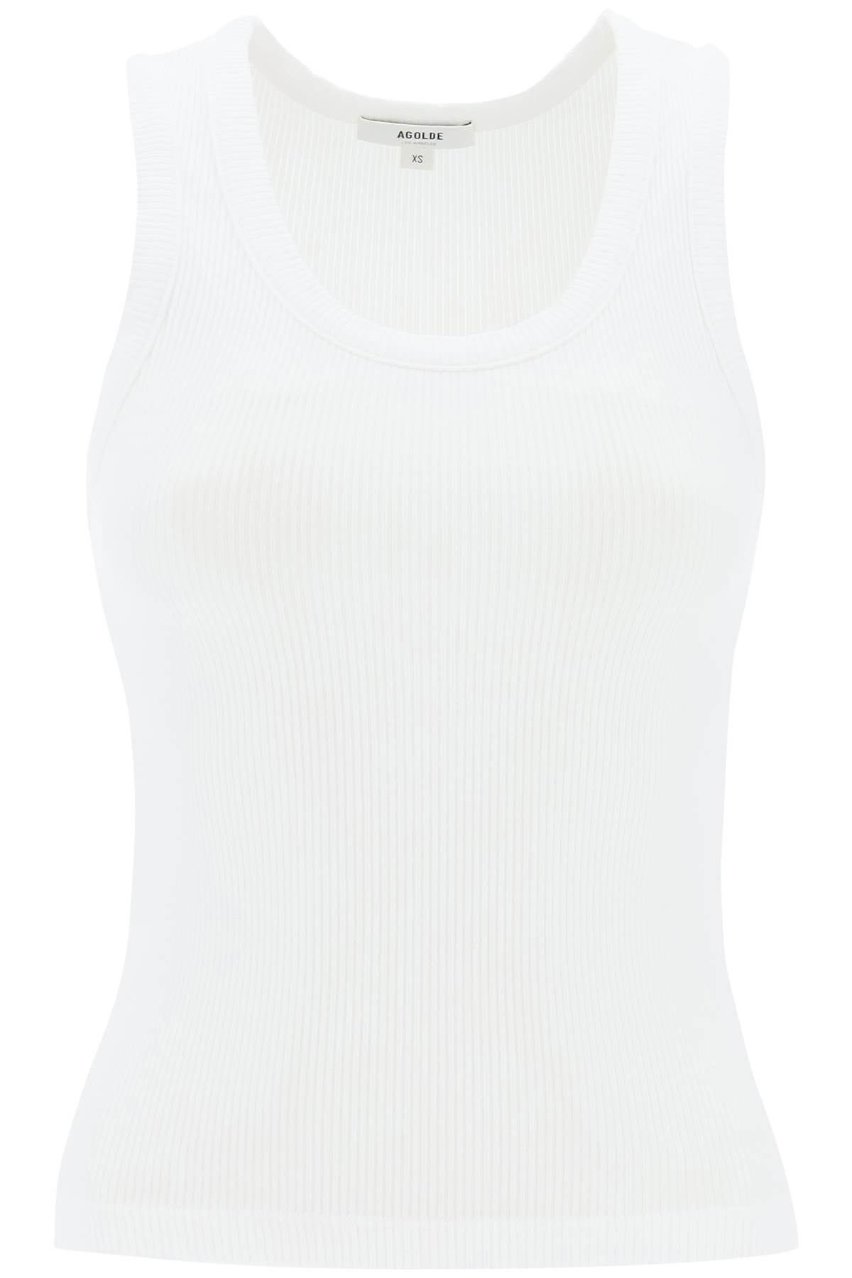 poppy ribbed tank top