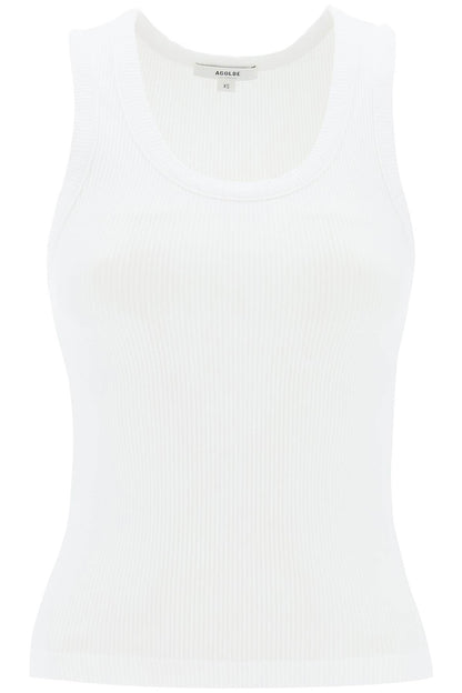 poppy ribbed tank top