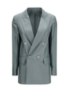 mxmalbata blazer in wool and silk