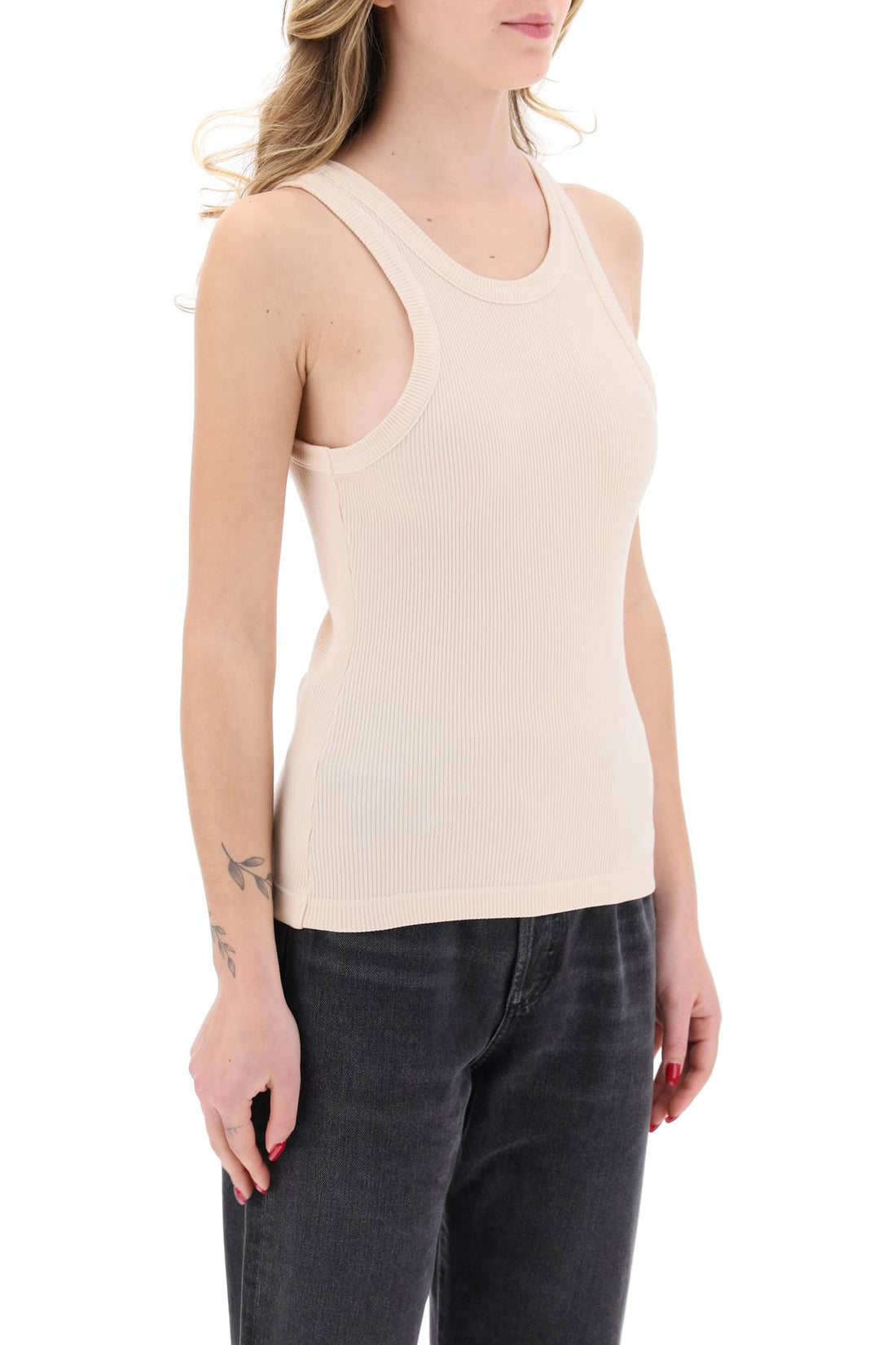 &quot;ribbed sleeveless top b