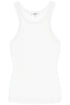 "ribbed sleeveless top b