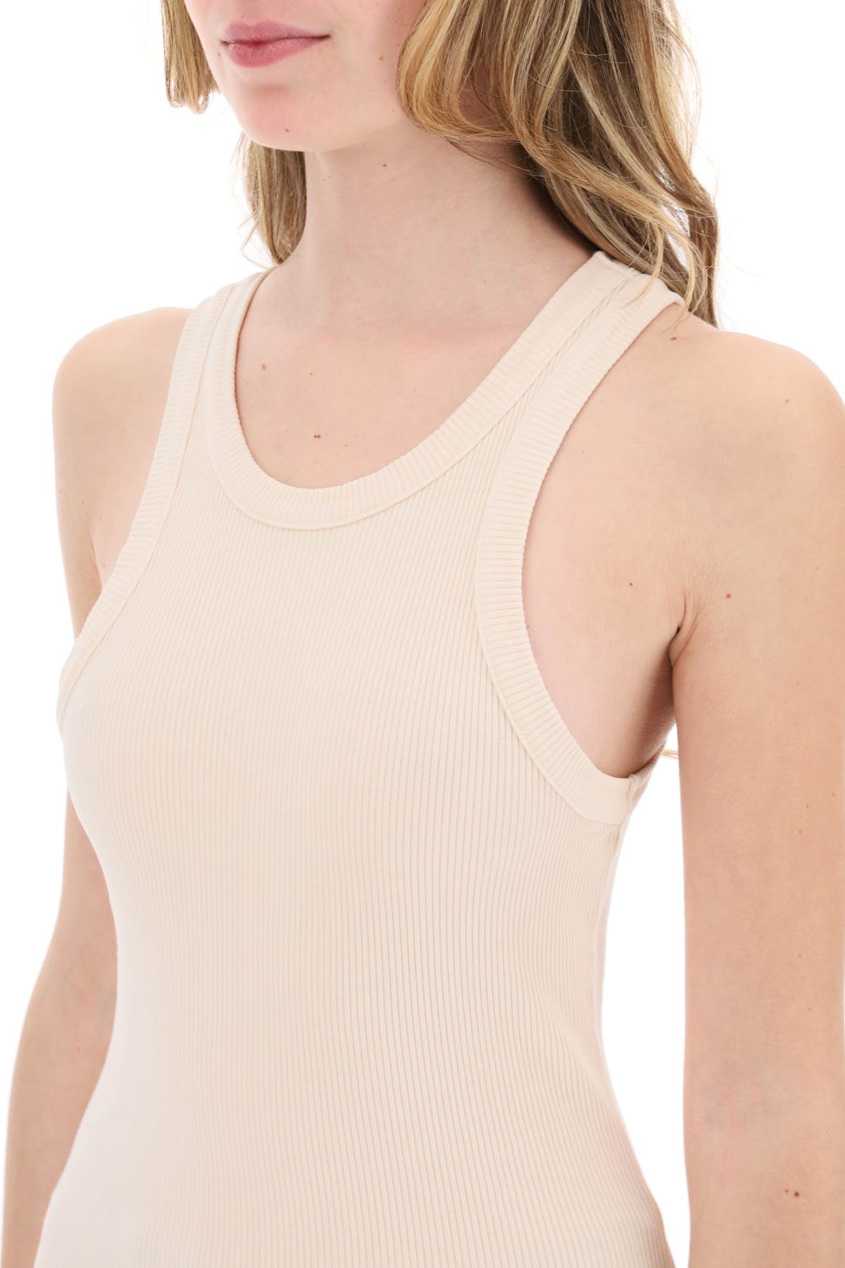 &quot;ribbed sleeveless top b